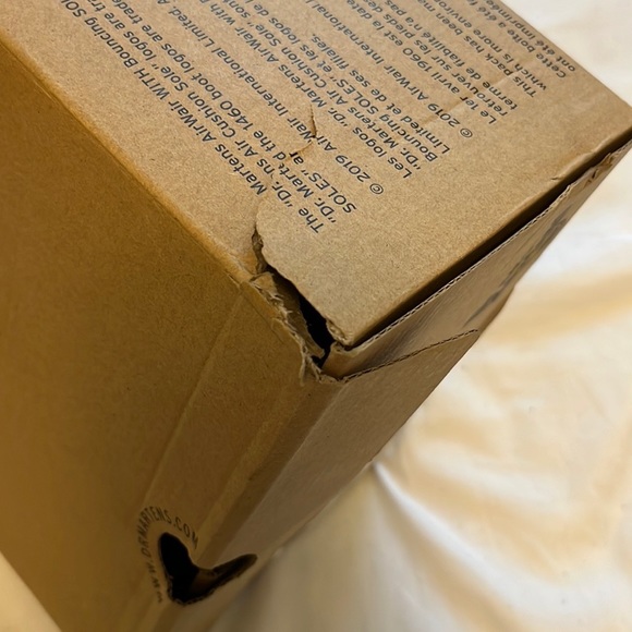 Doc Martens 1460 Pascal Gold Chroma Black Boots Unisex US Mens & Womens Size 13 - Picture 2 of 6